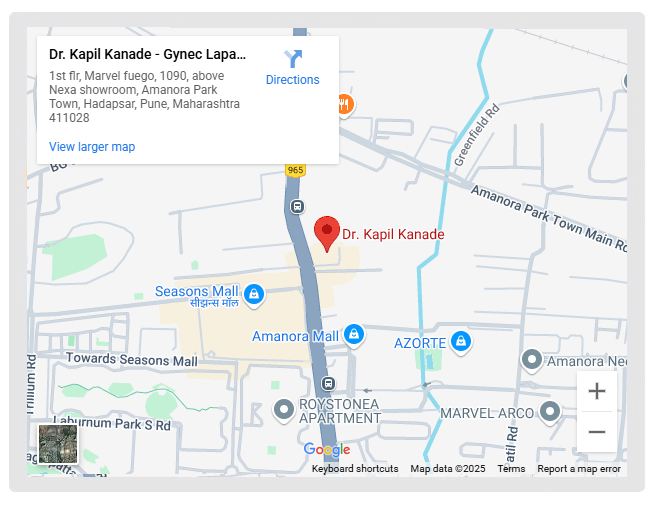 Best Gynec Laparoscopic and Robotic Surgeon in Pune